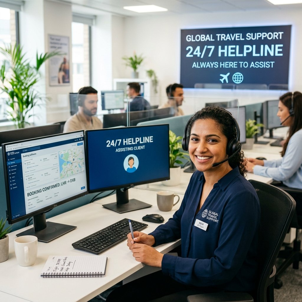 24/7 Booking Support Helpline